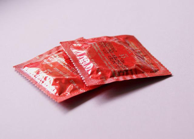 red-condoms