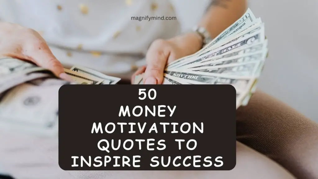 money motivation quotes