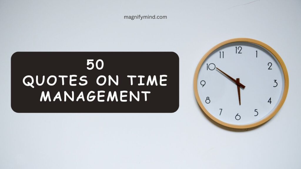 quotes on time management