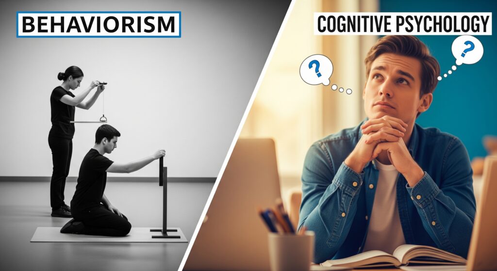 Behaviorism vs Cognitive Psychology
