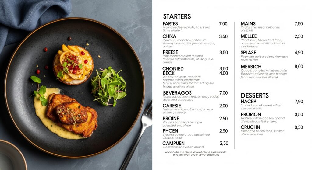 Decoy Effect in Menu Pricing