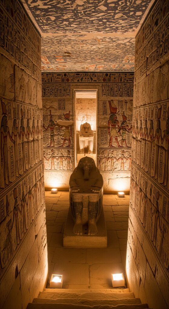 Egyptian pharaohs and tomb