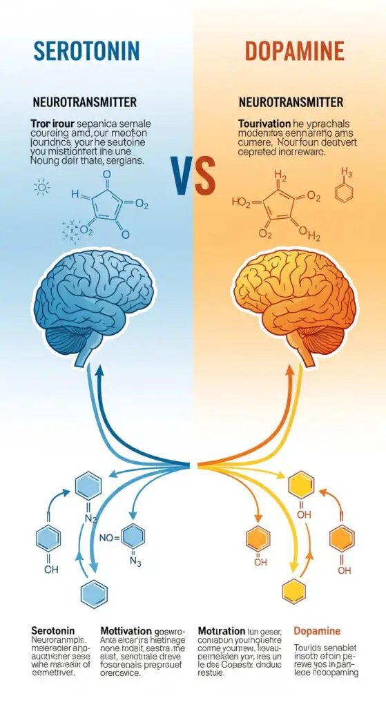 serotonin-vs-dopamine