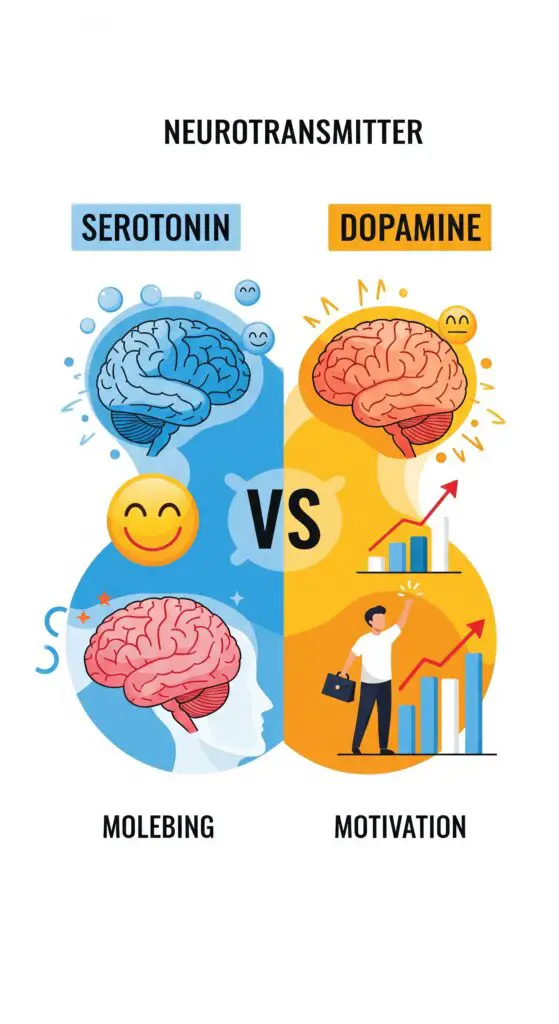 serotonin-vs-dopamine