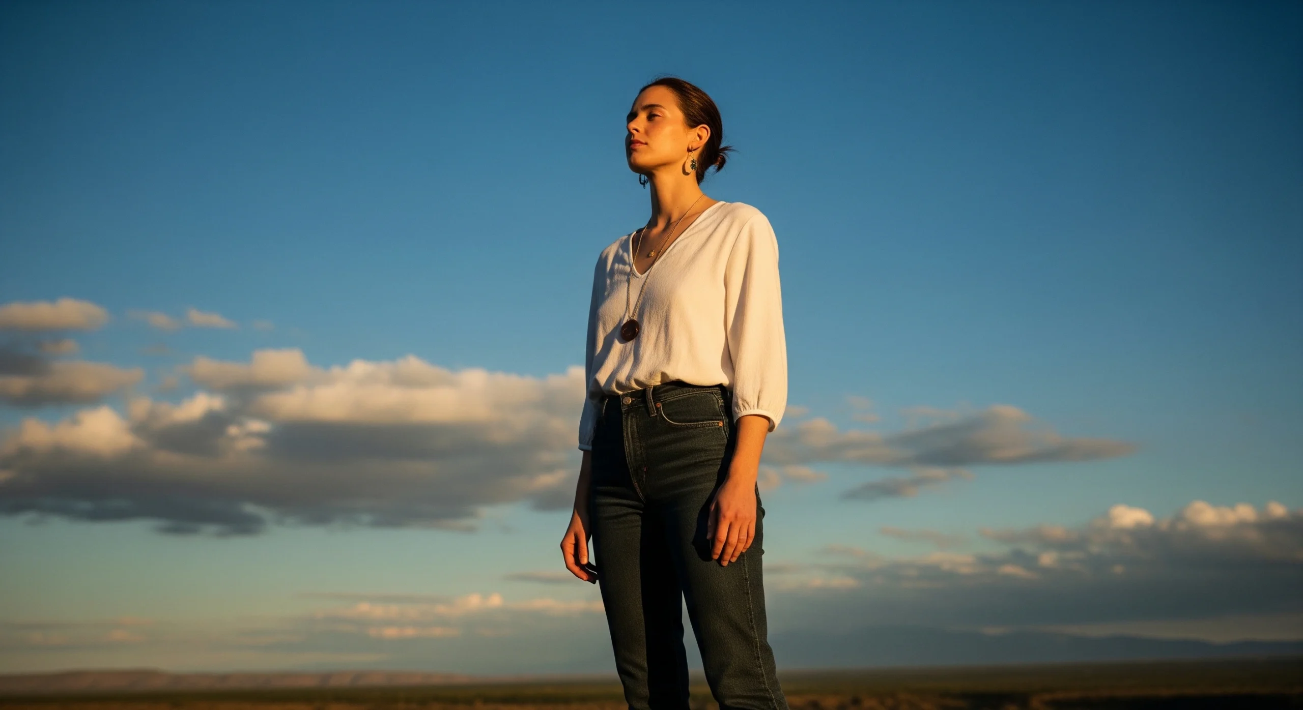 A person sitting in a serene, sunlit room, meditating with a focused and calm expression, representing daily self-mastery practice