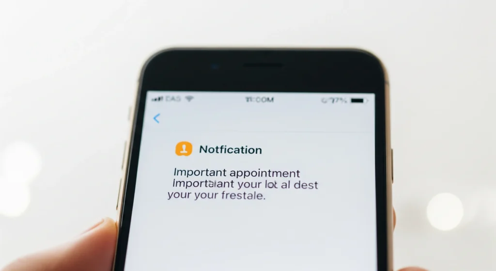smartphone Notification