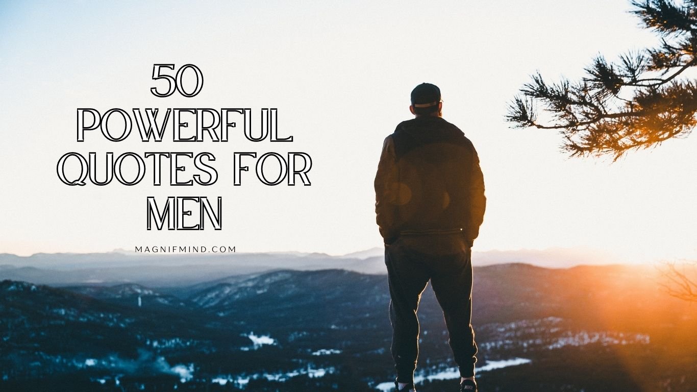 powerful quotes for men