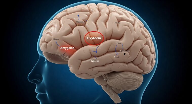 Oxytocin in brain
