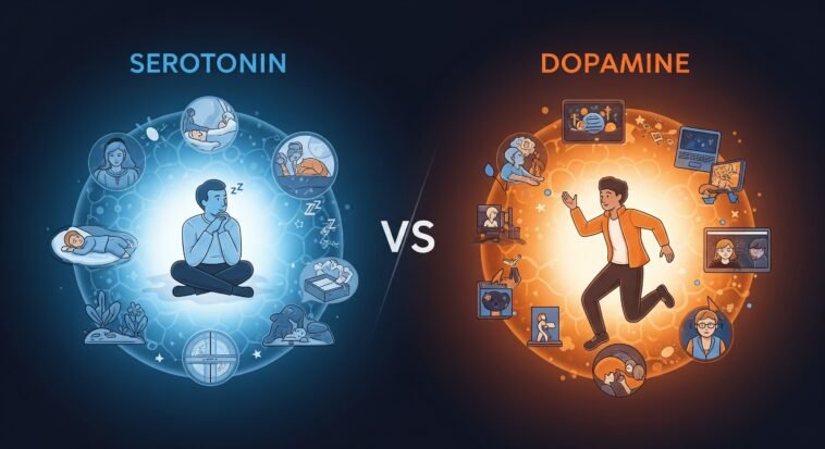 Serotonin vs Dopamine